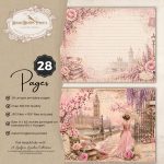 A Lady in London Junk Journal Kit | Vintage Floral Ephemera, Scrapbook Pages (JPG PDF) - Image 2
