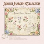 Secret Garden Junk Journal Kit: Vintage Floral Pages, Botanical Ephemera, Garden Fussy Cuts - Image 4