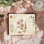 Secret Garden Junk Journal Kit: Vintage Floral Pages, Botanical Ephemera, Garden Fussy Cuts - Image 5