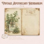 Vintage Apothecary Herb Journal Pages | Botanical Ephemera (JPG & PDF) - Image 3