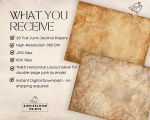 Vintage Coffee House Collection: Stained Paper | Vintage Ephemera Backgrounds (Digital Download) - Image 2