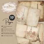 Paris Writing Paper: Vintage Love Letter Backgrounds (Digital Download) - Image 2