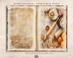 Vintage Christmas Junk Journal:  Cozy Winter Printable Pages, Scrapbook Paper, Vintage Ephemera - Image 4