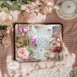 Heirloom Florals Junk Journal Papers: Faded Love Letters, Shabby Chic Botanical Ephemera (Digital Download) - Image 6