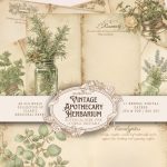 Vintage Apothecary Herb Journal Pages | Botanical Ephemera (JPG & PDF)