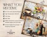 Vintage Coffee House Collection: Junk Journal Papers (Part 1) - Image 2