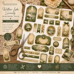 Willow Lake Serenity Ephemera Pack: Vintage Swan Journaling, Scrapbook Paper Craft Supplies (Digital Download) - Image 6