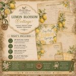 Lemon Blossom Cottage Junk Journal Papers | Vintage French Market Botanical Prints (Digital Download) - Image 2