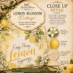 Lemon Blossom Cottage Junk Journal Papers | Vintage French Market Botanical Prints (Digital Download) - Image 3